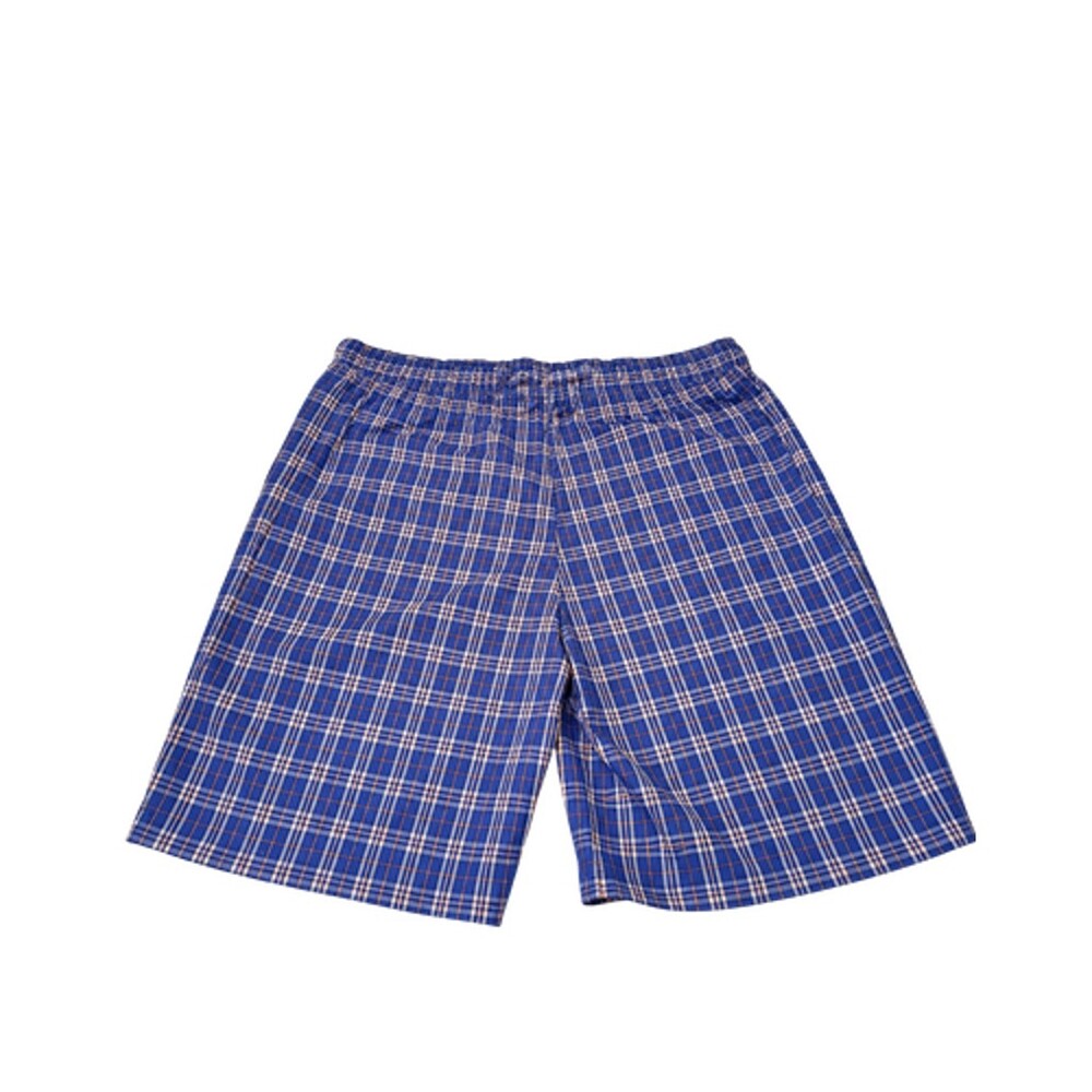 Mens Callaway Golf Shorts Size 38 Waist Blue Plaid 100% Polyester